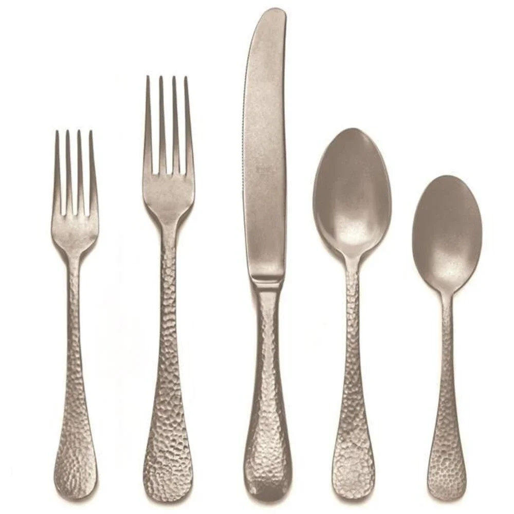 Mepra Epoque Flatware Place Setting Gold - 5-Piece